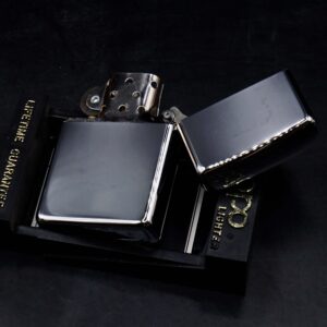 Zippo La Mã 1995 – Zippo High Polished Chrome – Truss Me Soho NYC – Skull Series #4 3