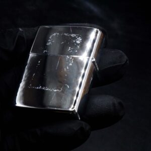 Zippo La Mã 1995 – Zippo High Polished Chrome – Truss Me Soho NYC – Skull Series #4 6