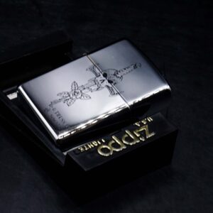 Zippo La Mã 1997 – Zippo High Polished Chrome – Truss Me Soho NYC – Skull Series #3 1