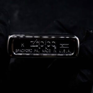 Zippo La Mã 1997 – Zippo High Polished Chrome – Truss Me Soho NYC – Skull Series #7 6