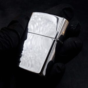 Zippo La Mã 1998 – Zippo High Polished Chrome – Truss Me Soho NYC – Skull Series #8 8