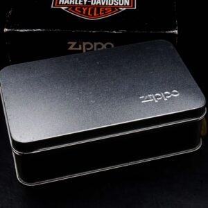 Zippo Set 1997 – Harley Davidson – Eagle on Tire Lighter/Keyholder Gift S 2
