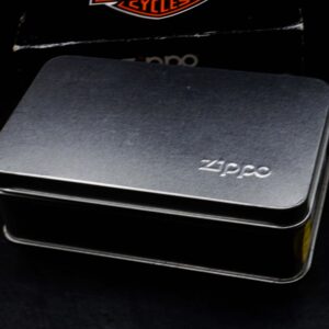 Zippo Set 1997 – Harley Davidson – Eagle on Tire Lighter/Keyholder Gift S 3