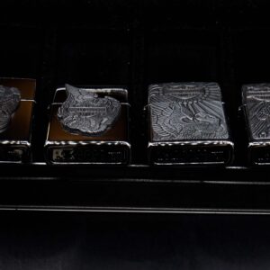 Zippo Set 1997 – Harley Davidson – HD162 Pewter Eagle Series Gift Set 21