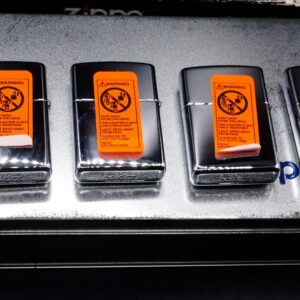 Zippo Set 1997 – Harley Davidson – HD162 Pewter Eagle Series Gift Set 28