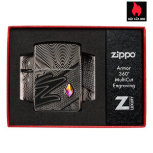 Zippo 46928 - Zippo Z Crystal Armor® High Polish Black 6