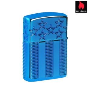 Zippo 46929 - Zippo Stars and Stripes Armor® High Polish Blue 4