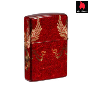 Zippo 47132 - Zippo Skull Heraldry Tumbled Brass 4