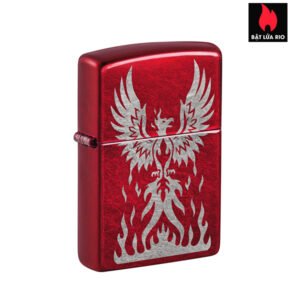 Zippo 47140 - Zippo Phoenix Rising Candy Apple Red