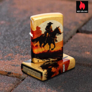 Zippo 47143 - Zippo Racing Wrangler 540 Fusion Tumbled Brass 1