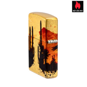 Zippo 47143 - Zippo Racing Wrangler 540 Fusion Tumbled Brass 6