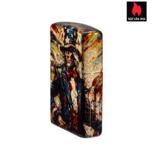 Zippo 47145 - Zippo Uncle Sam 540 Fusion Tumbled Brass 5