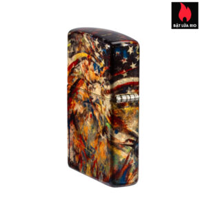 Zippo 47145 - Zippo Uncle Sam 540 Fusion Tumbled Brass 6