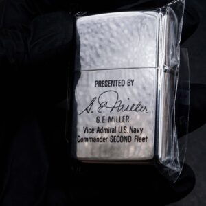 Vỏ Zippo Xưa 1970 – Commander 2nd Fleet – Cũ 11