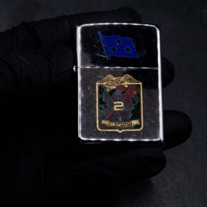 Vỏ Zippo Xưa 1970 – Commander 2nd Fleet – Cũ 13