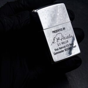 Vỏ Zippo Xưa 1970 – Commander 2nd Fleet – Cũ 14