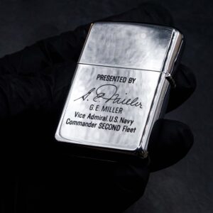 Vỏ Zippo Xưa 1970 – Commander 2nd Fleet – Cũ 15