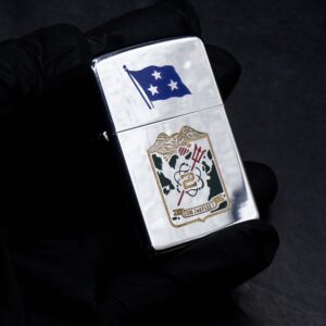 Vỏ Zippo Xưa 1970 – Commander 2nd Fleet – Cũ 5