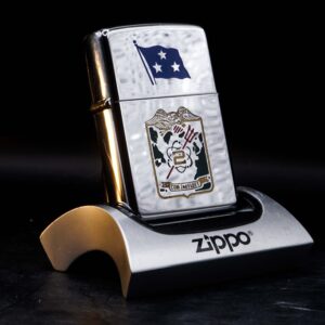 Vỏ Zippo Xưa 1970 – Commander 2nd Fleet – Cũ