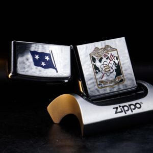 Vỏ Zippo Xưa 1970 – Commander 2nd Fleet – Cũ 8