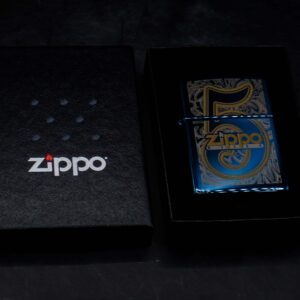 Zippo 2007 – Zippo Click Venetian Sapphire 5th Anniversary – Click Member Edition Member 9119 1
