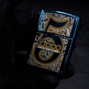 Zippo 2007 – Zippo Click Venetian Sapphire 5th Anniversary – Click Member Edition Member 9119 12
