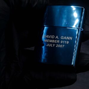 Zippo 2007 – Zippo Click Venetian Sapphire 5th Anniversary – Click Member Edition Member 9119 13