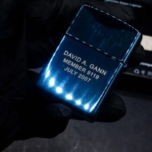 Zippo 2007 – Zippo Click Venetian Sapphire 5th Anniversary – Click Member Edition Member 9119 19