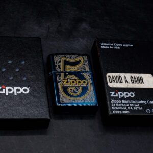 Zippo 2007 – Zippo Click Venetian Sapphire 5th Anniversary – Click Member Edition Member 9119 3