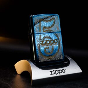 Zippo 2007 – Zippo Click Venetian Sapphire 5th Anniversary – Click Member Edition Member 9119