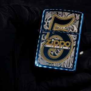 Zippo 2007 – Zippo Click Venetian Sapphire 5th Anniversary – Click Member Edition Member 9119 5