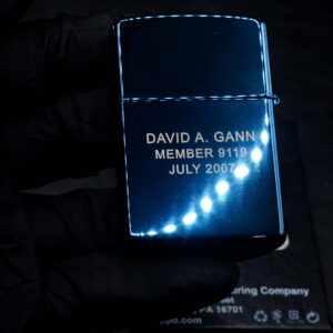 Zippo 2007 – Zippo Click Venetian Sapphire 5th Anniversary – Click Member Edition Member 9119 6