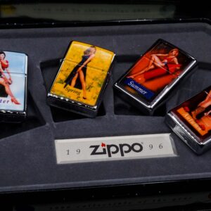 Zippo Coty 1996 – Zippo Set 1996 – Zippo Salutes Pinup Girls – Single lighter 17