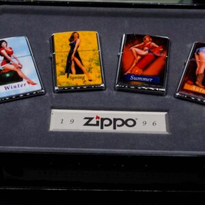 Zippo Coty 1996 – Zippo Set 1996 – Zippo Salutes Pinup Girls – Single lighter
