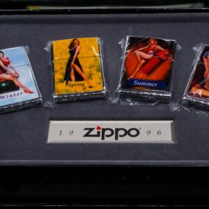 Zippo Coty 1996 – Zippo Set 1996 – Zippo Salutes Pinup Girls – Single lighter 4