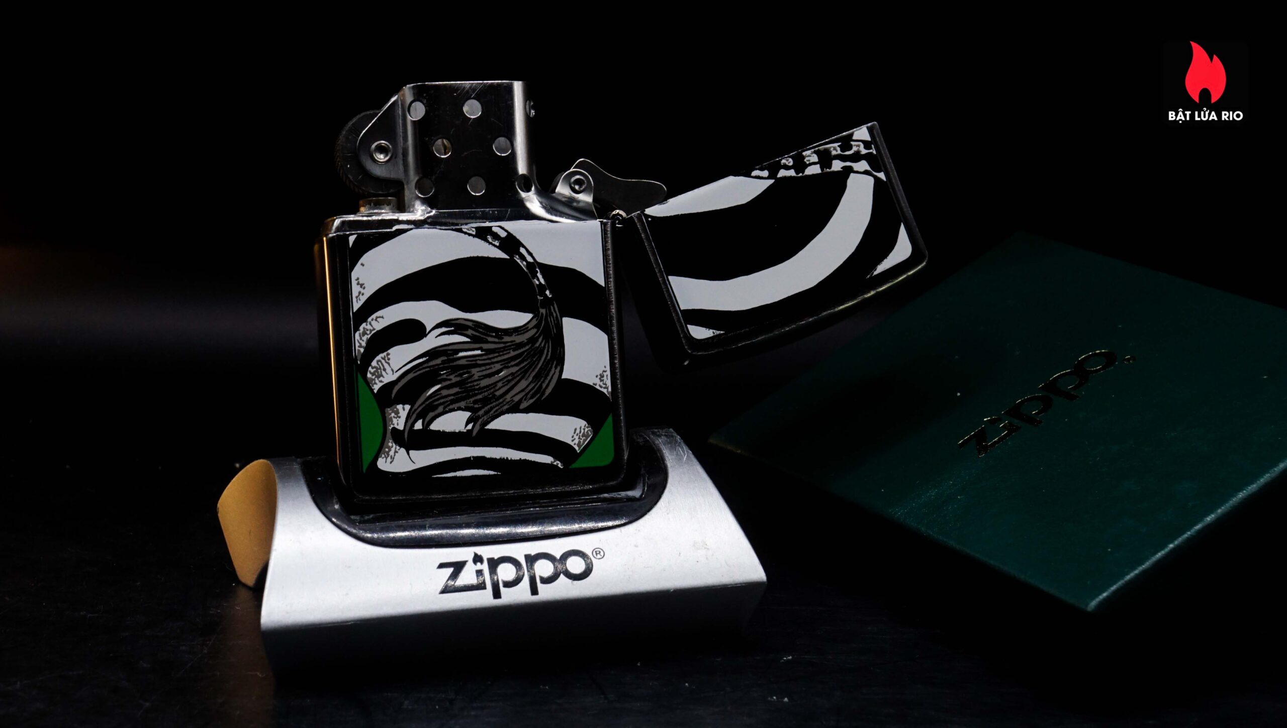 Zippo La Mã 1992 – Barrett-Smythe Collection B 27 – Zebra 11