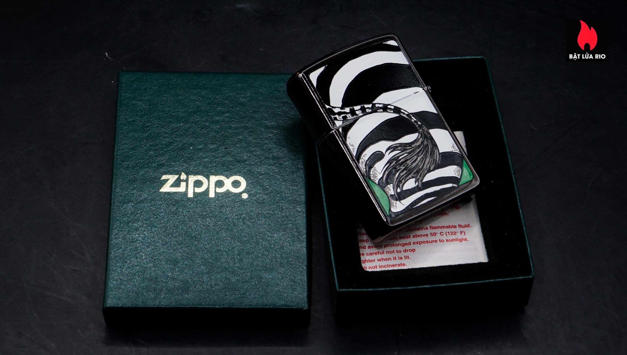 Zippo La Mã 1992 – Barrett-Smythe Collection B 27 – Zebra 2