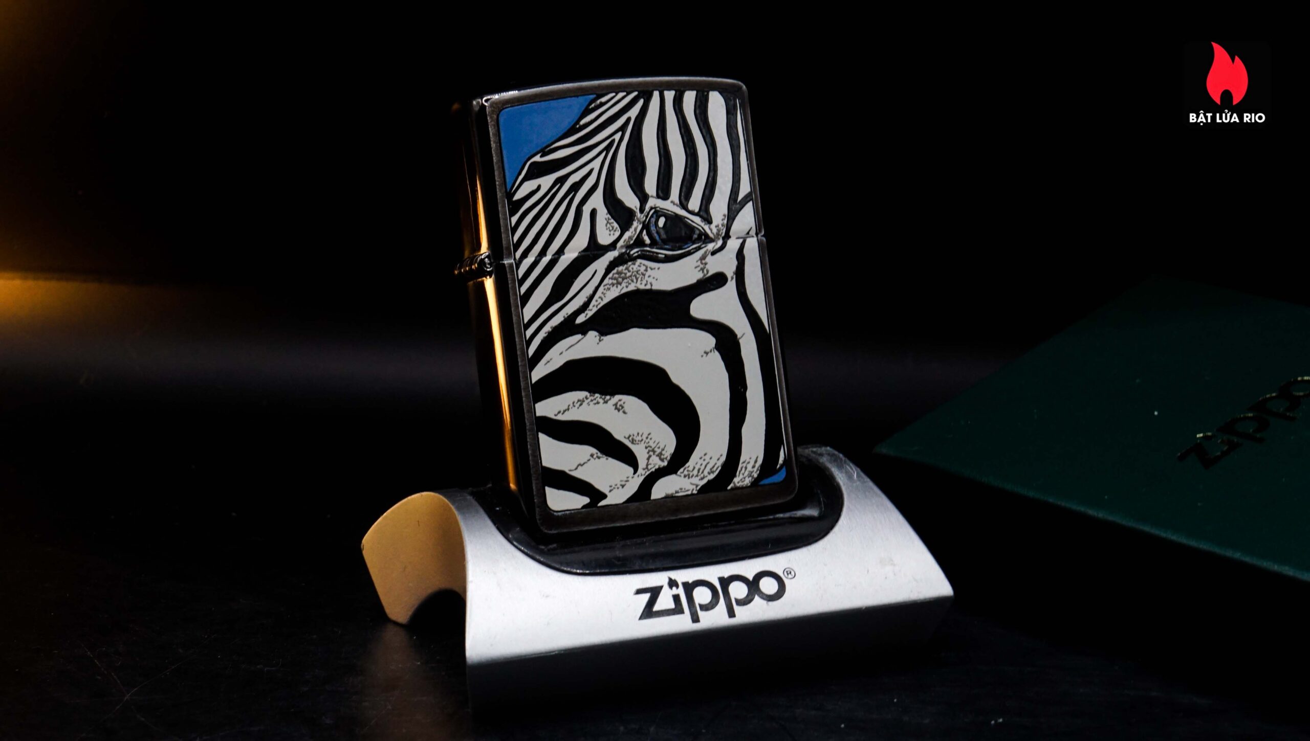 Zippo La Mã 1992 – Barrett-Smythe Collection B 27 – Zebra