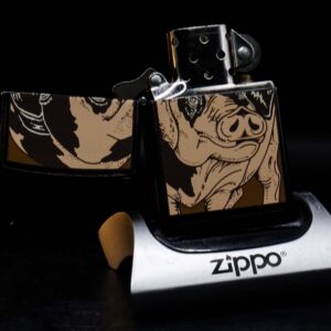 Zippo La Mã 1992 – Barrett-Smythe Collection B 32 – Pig 8
