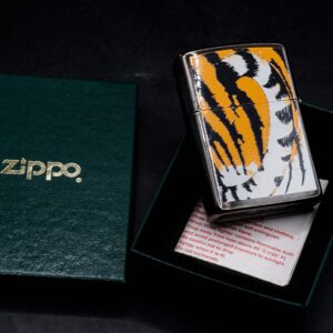 Zippo La Mã 1993 – Barrett-Smythe Collection B 28 – Tiger 5