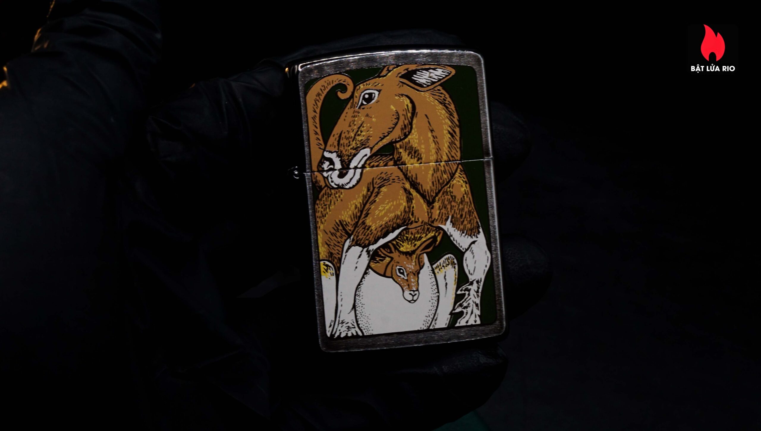 Zippo La Mã 1994 – Barrett-Smythe Collection B 31 – Kangaroo 12