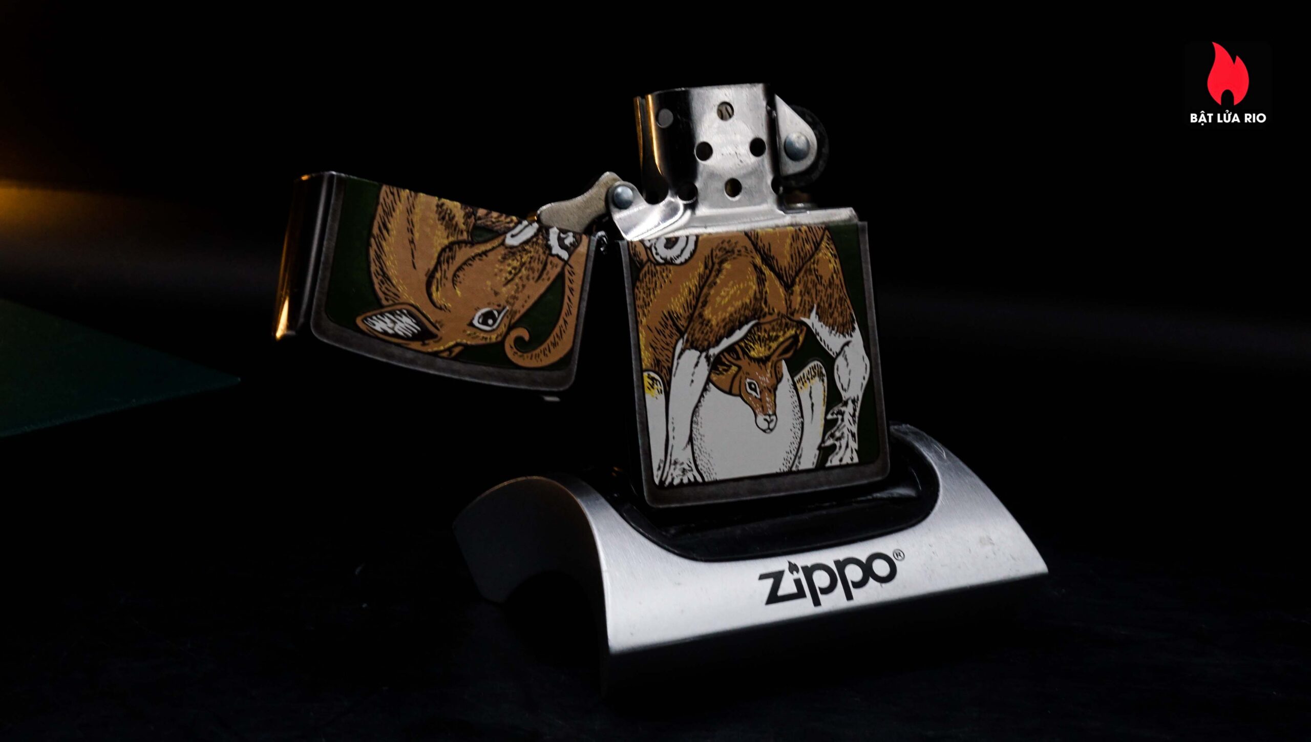 Zippo La Mã 1994 – Barrett-Smythe Collection B 31 – Kangaroo 13