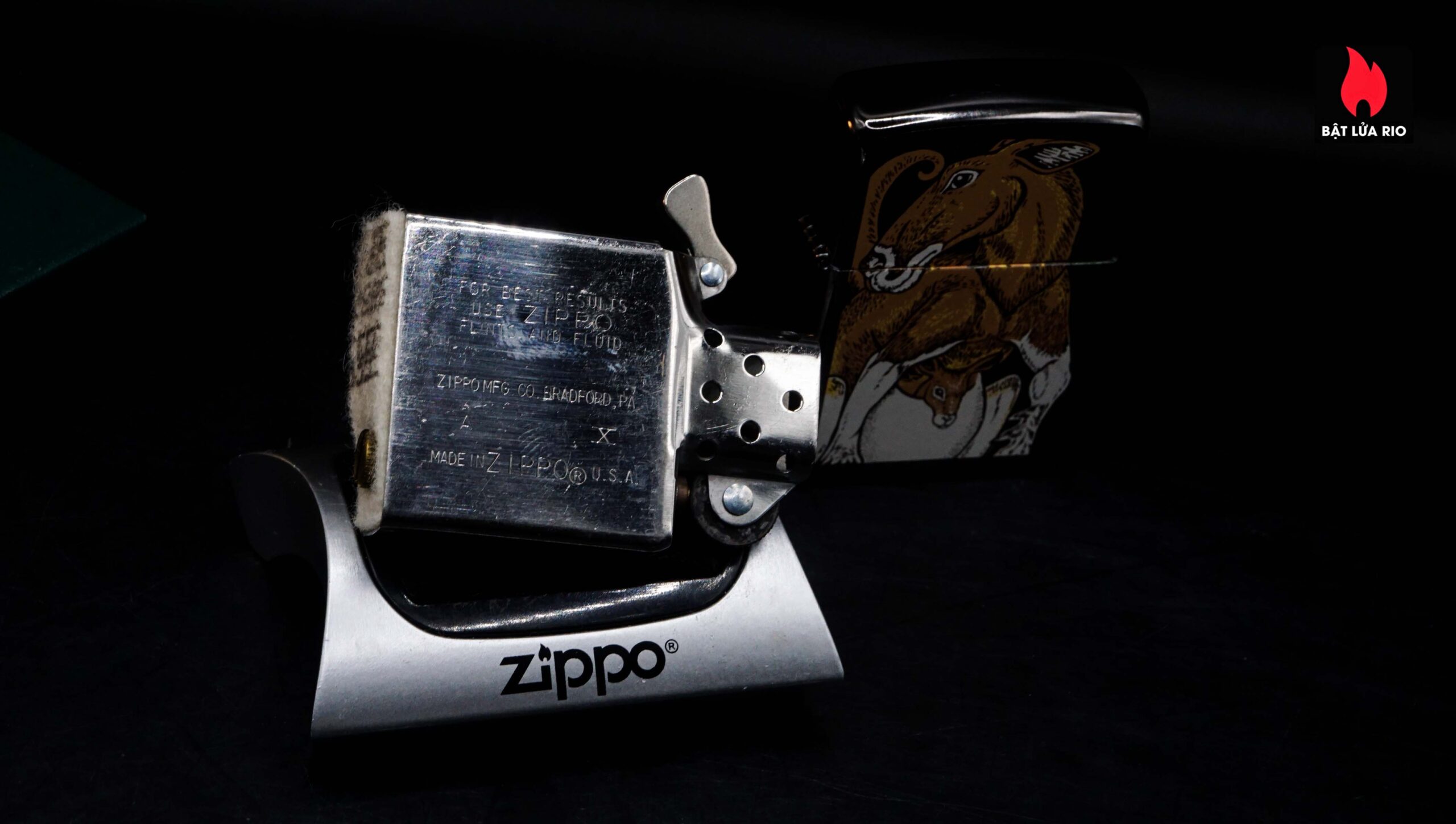 Zippo La Mã 1994 – Barrett-Smythe Collection B 31 – Kangaroo 15