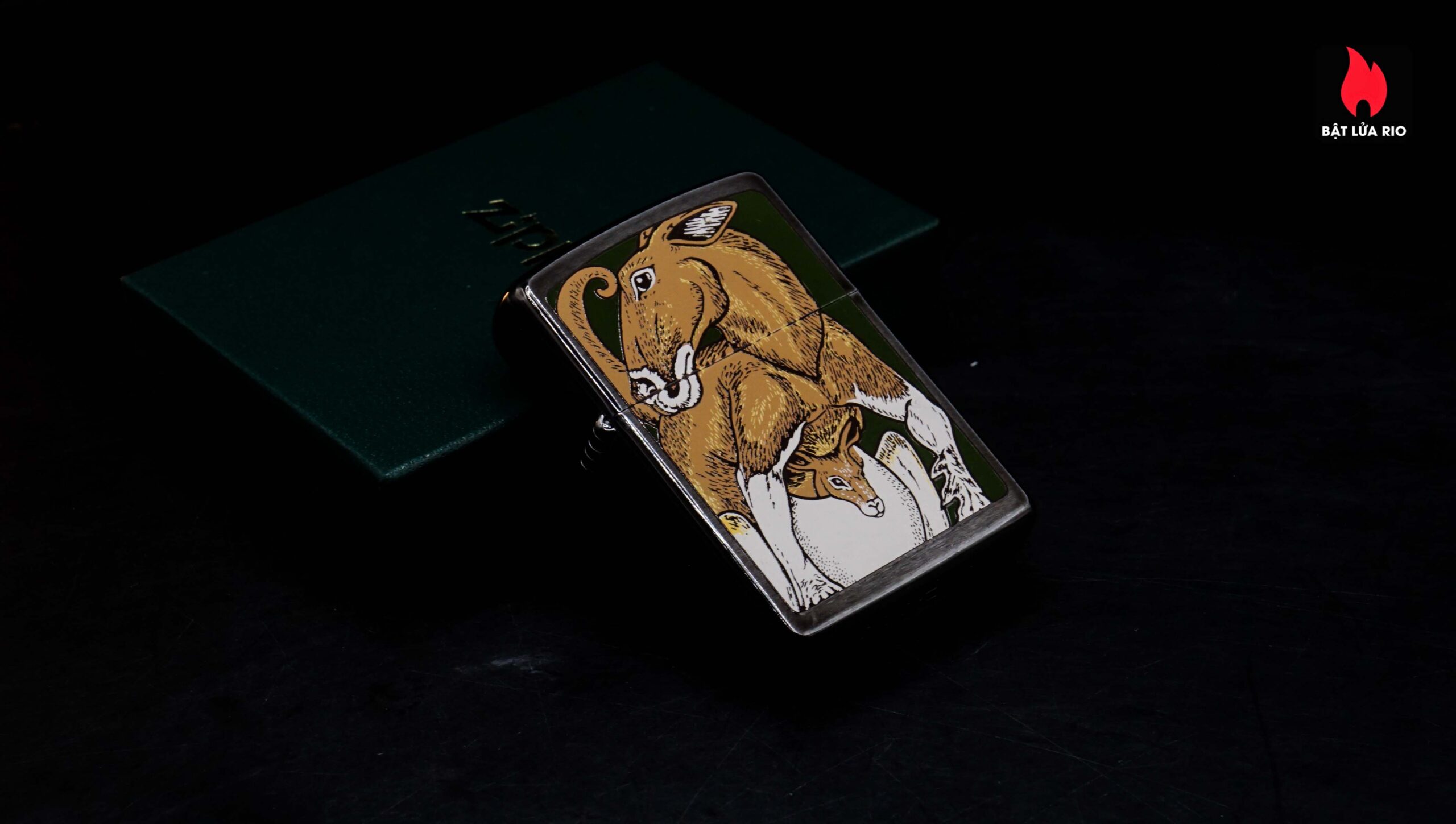 Zippo La Mã 1994 – Barrett-Smythe Collection B 31 – Kangaroo 16