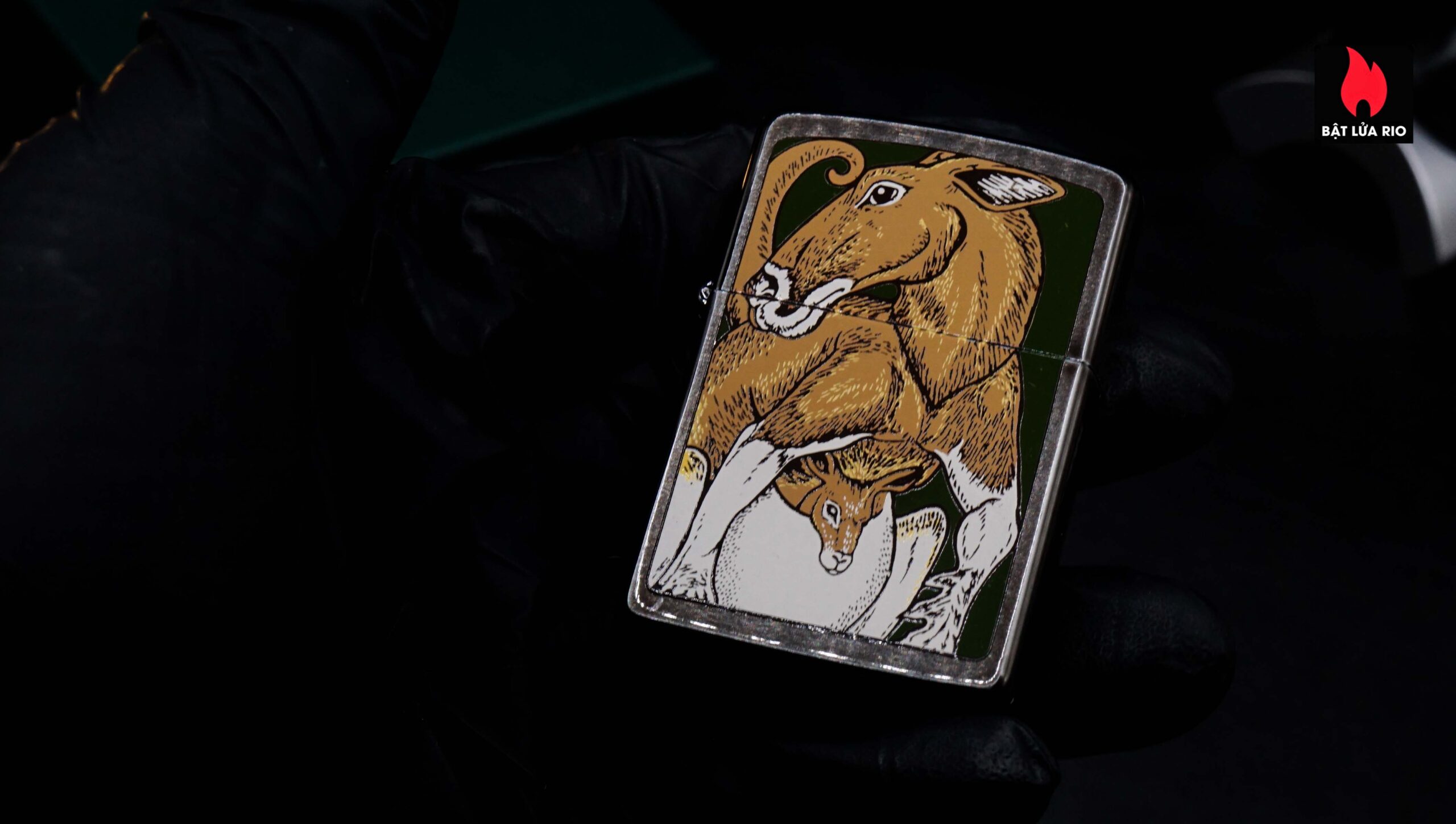 Zippo La Mã 1994 – Barrett-Smythe Collection B 31 – Kangaroo 17