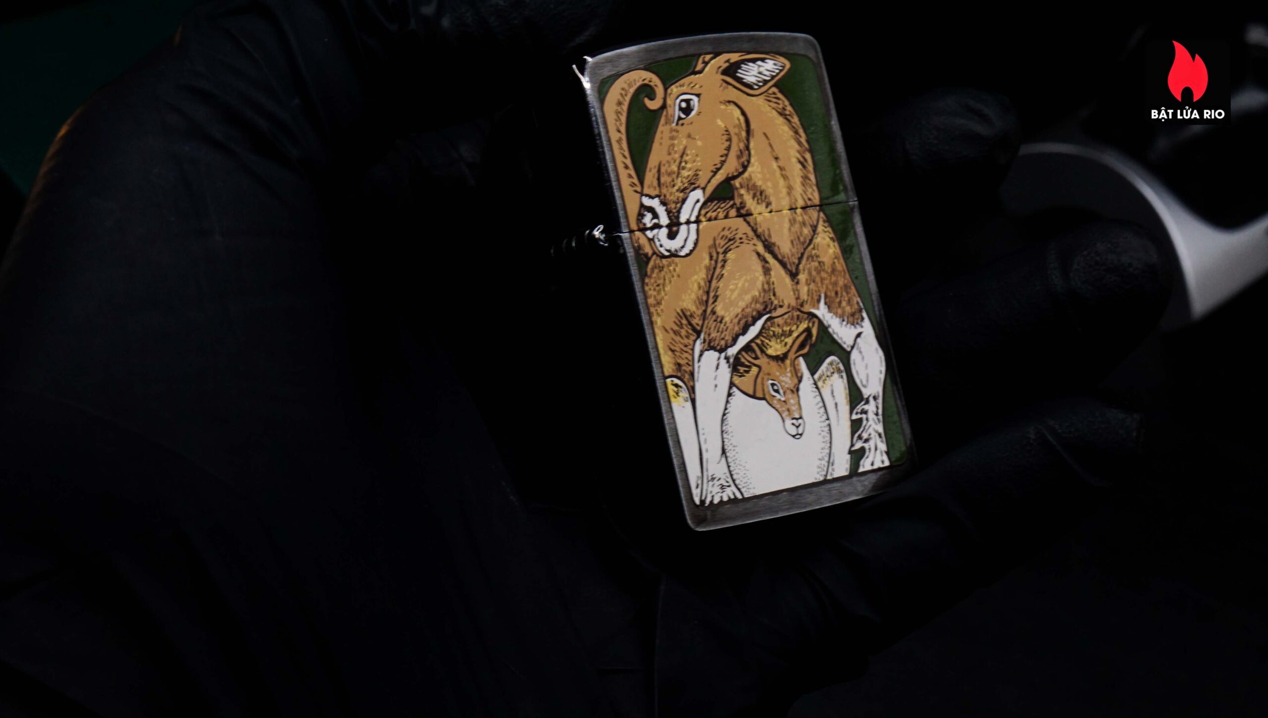 Zippo La Mã 1994 – Barrett-Smythe Collection B 31 – Kangaroo 21