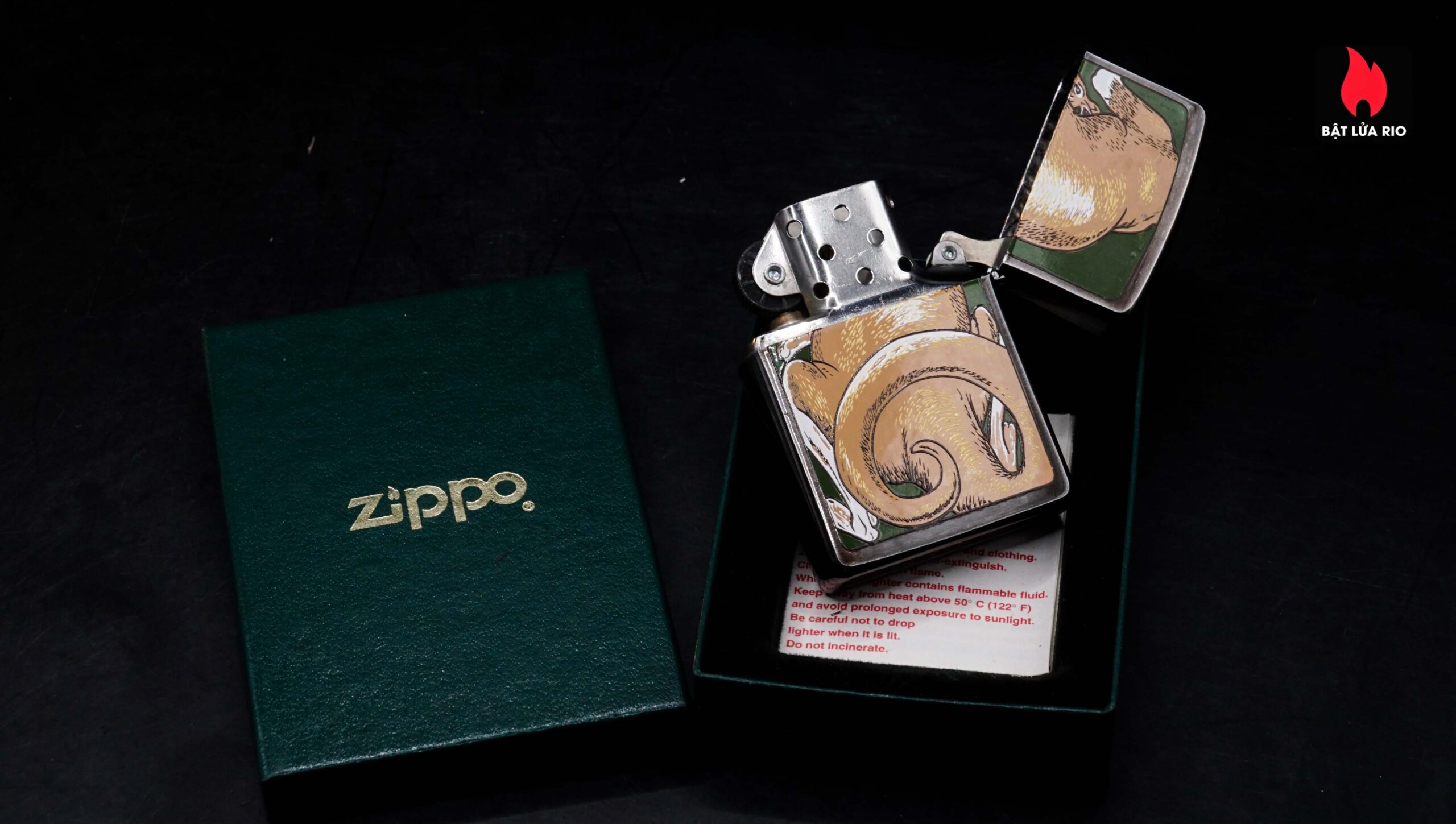 Zippo La Mã 1994 – Barrett-Smythe Collection B 31 – Kangaroo 3