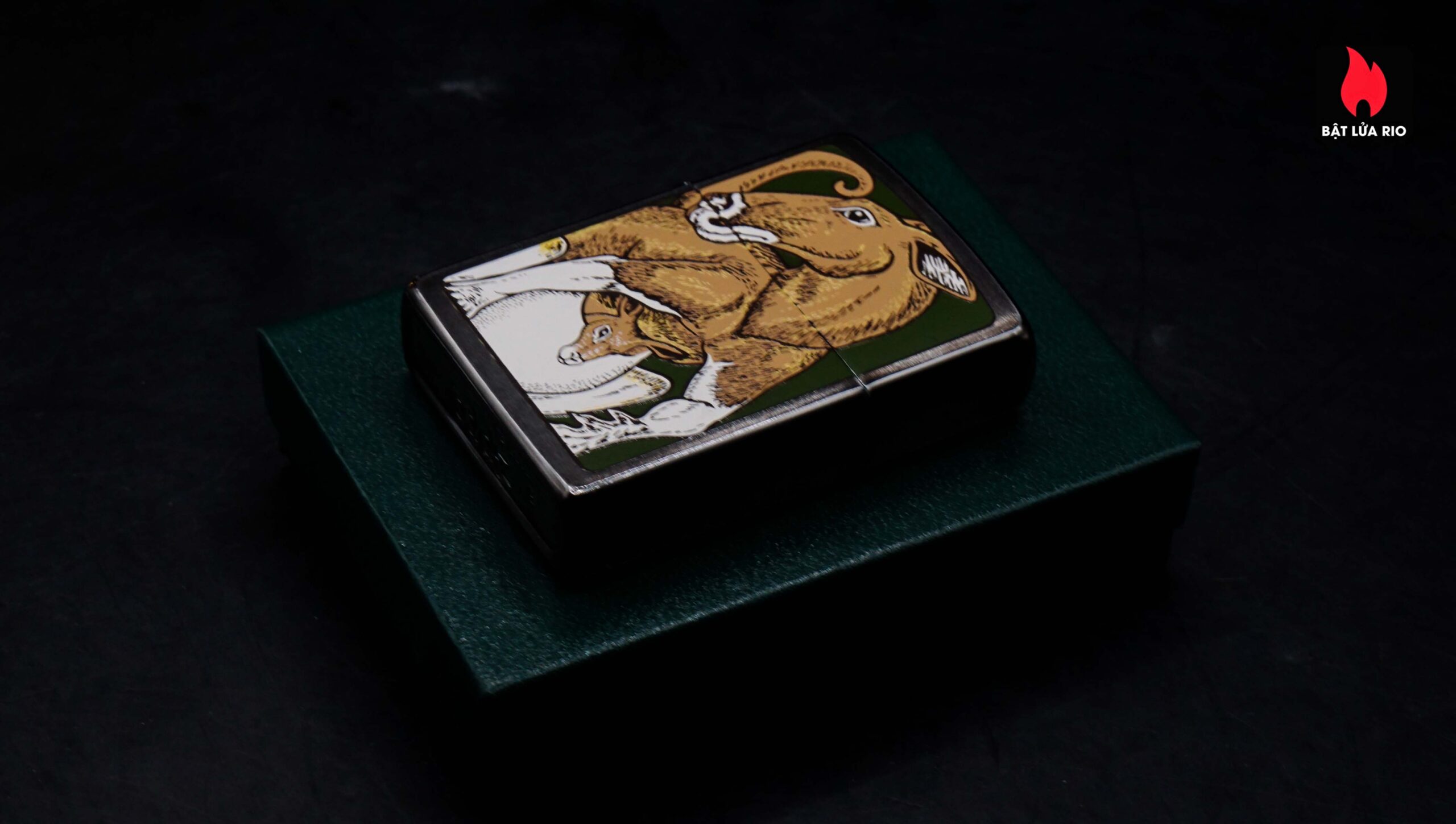 Zippo La Mã 1994 – Barrett-Smythe Collection B 31 – Kangaroo 9