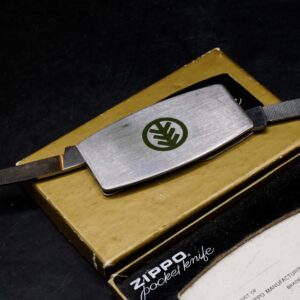 Zippo Pocket Knife Green Logo 12