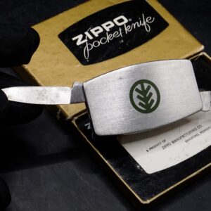 Zippo Pocket Knife Green Logo 18